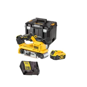Dewalt DCW220P1-QW Ponceuse à Bande XR 18V Li-ion Bruhless - 1 X 5.0 Ah Batteries + Chargeur En Tstak » 