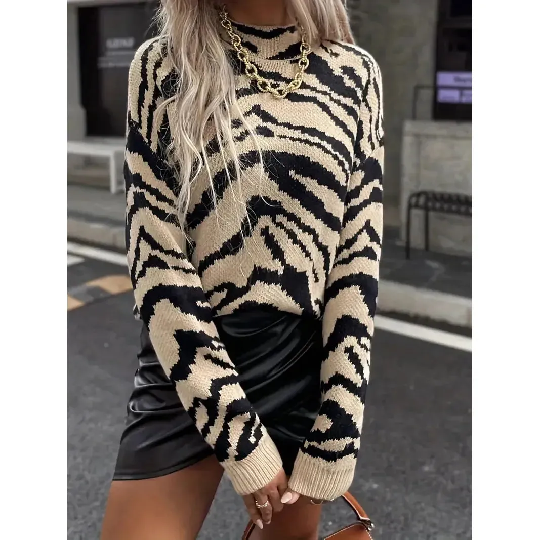 Karina - Pull-zèbre - Femme, original