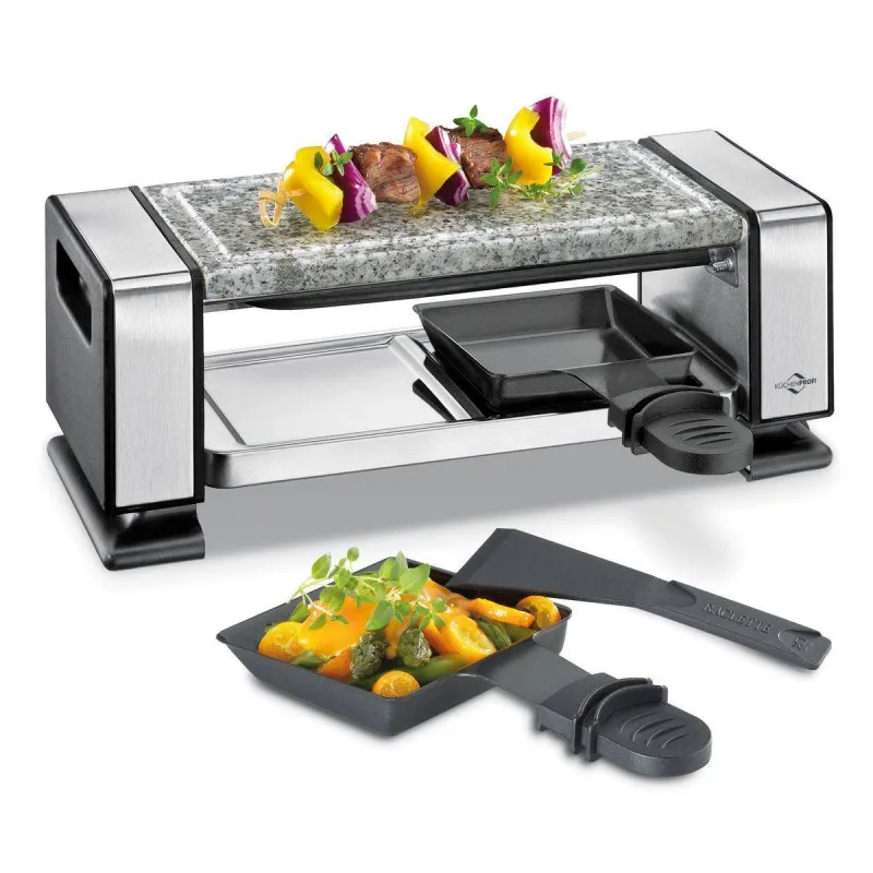 Mini Raclette/Grill électrique 350w Duo Vista2 KUCHENPROFI