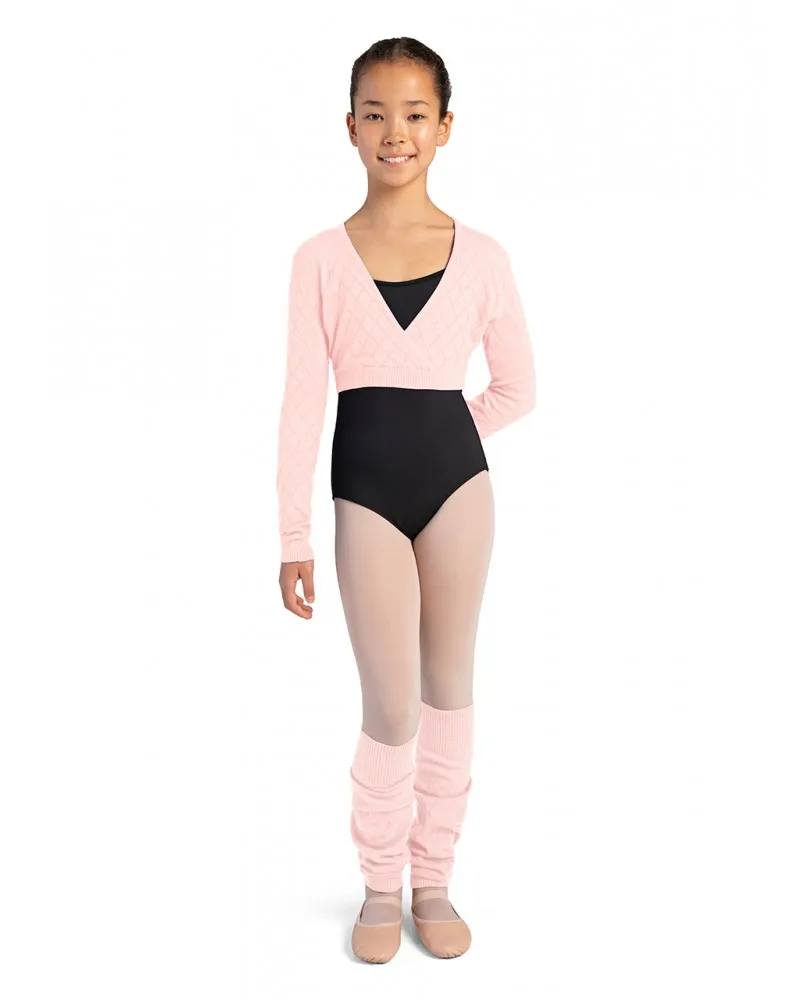 Pull Cache-Coeur Fille - Bloch