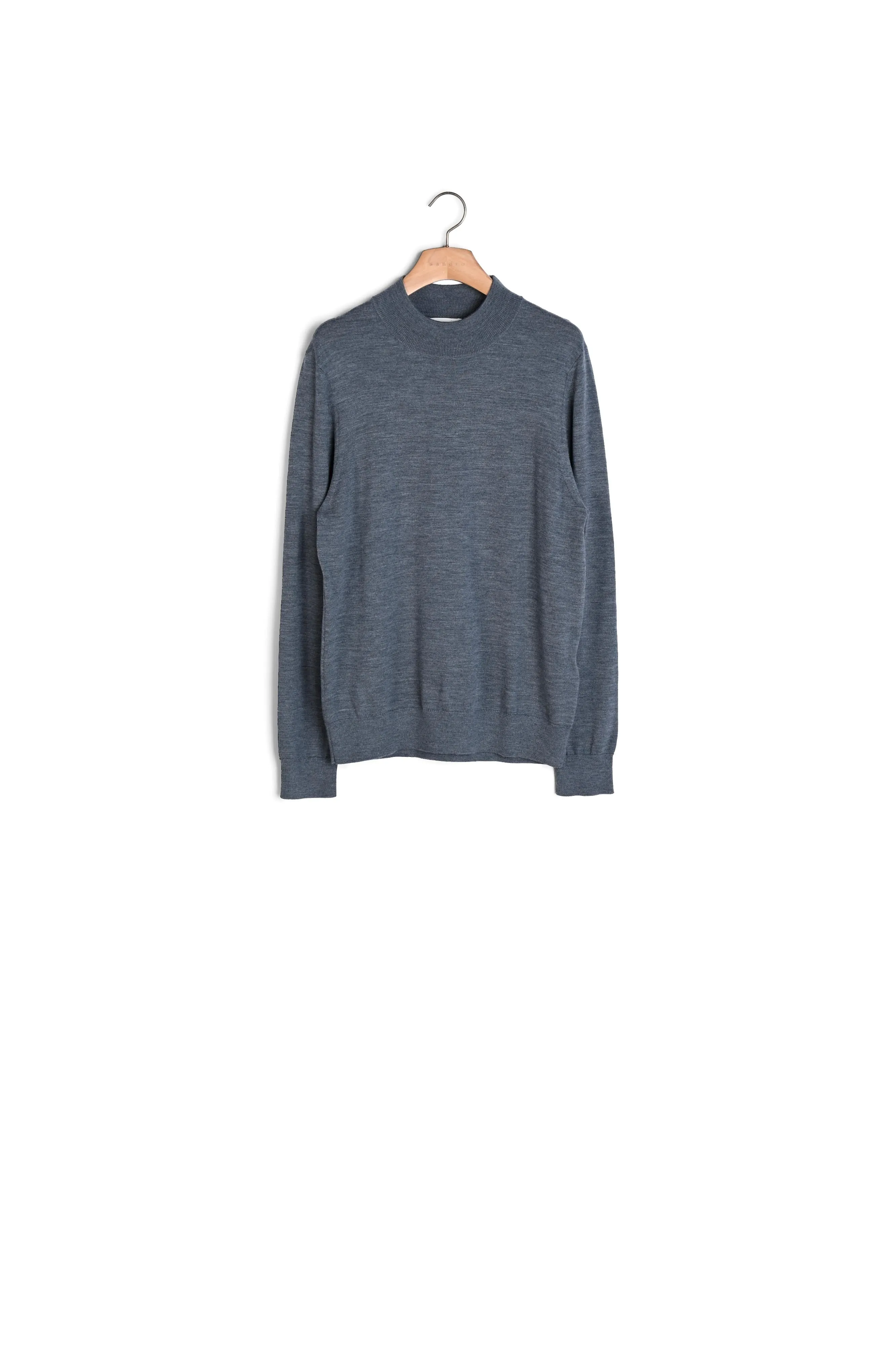 Pull à col cheminée