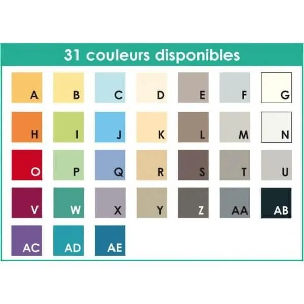 Silhouette porte femme coloris palette : coloris b