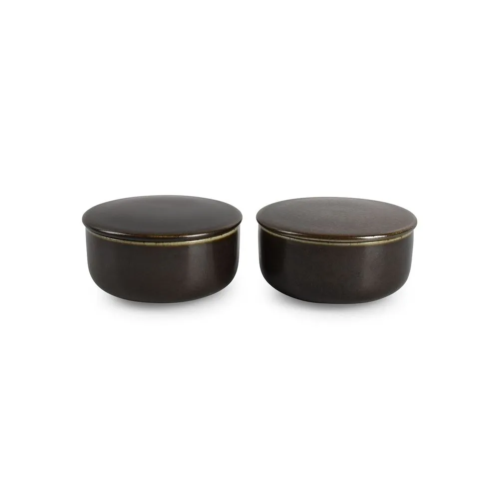 Sugar pot 14cl black ceres
