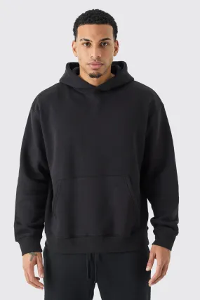 Sweat à capuche oversize basique