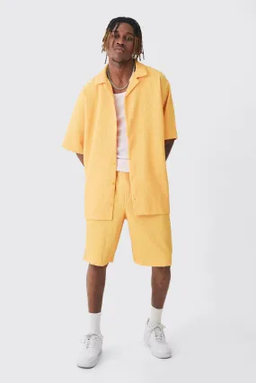 Tall - Ensemble oversize plissé avec short